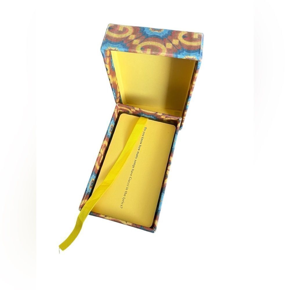 GUCCI 100th Anniversary Quiz Card Box - Picture 7 of 13